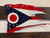 24" Painted Ohio State Flag