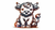 Baby Highland Cow Metal Wall Art - 18 x 9 in. Beautiful Disaster