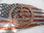 24" x 14" Patina USMC Battle Worn Flag