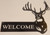 Deer Welcome Sign 