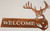 Deer Welcome Sign 