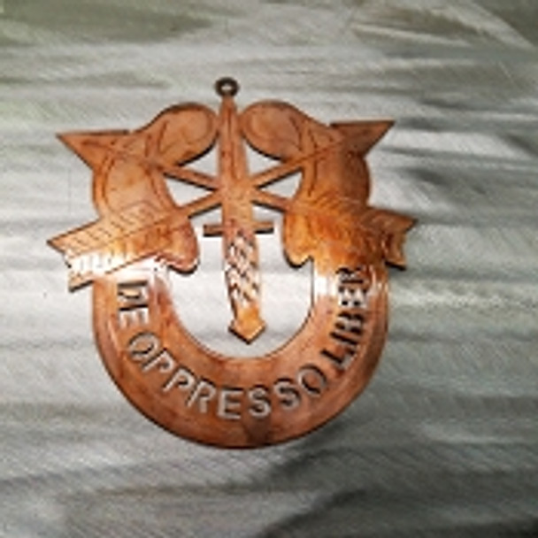 Metal Special Forces Crest Ornament