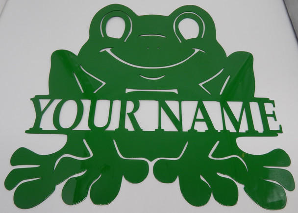 Frog Monogram