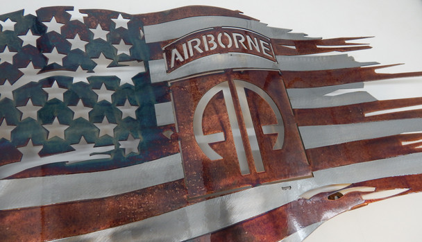 82nd Airborne Mini Flag