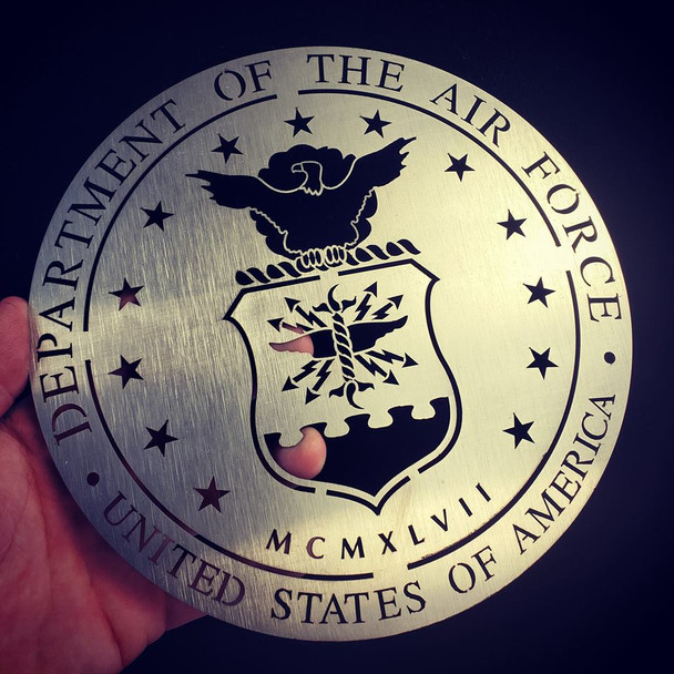 8" stainless USAF Seal 