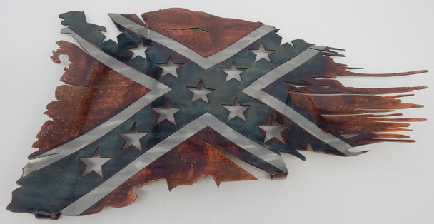 Mini Confederate Battle Worn flag 