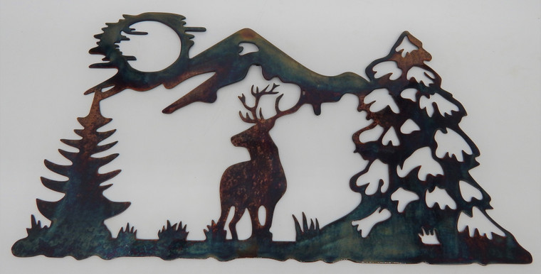 Deer Mountain Scene