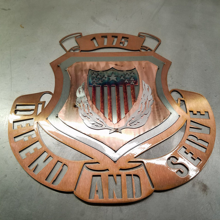 Adjutant General - Defend and Serve 1775 Crest