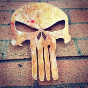 Rustic Punisher 22" x 14"