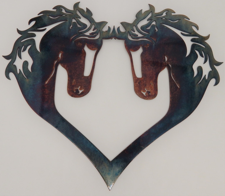 "Beautiful Disaster" Horse heart.