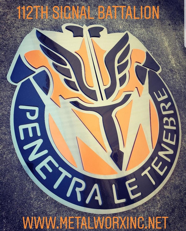 112th Signal Battlion Unit Insignia