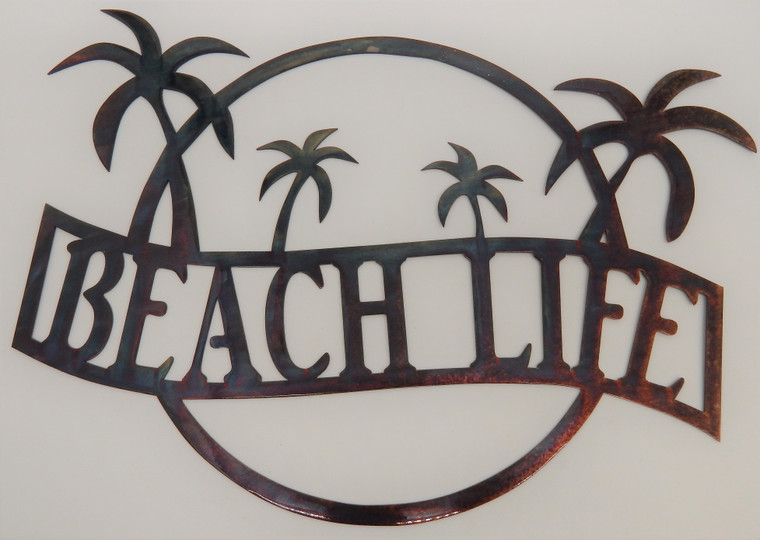 "Beach Life" Sign (beautiful disaster finish)