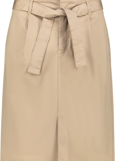 MONARI Brown Skirt With Frills | 409622