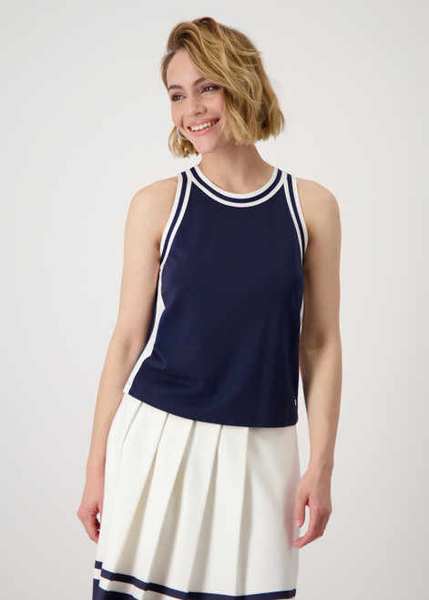 MONARI Blue Contrast Top | 409782