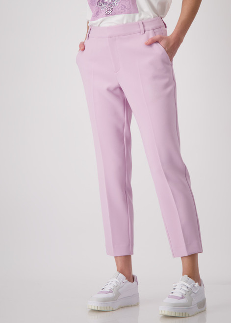 MONARI Pink 7/8 Trousers With Creases | 408317