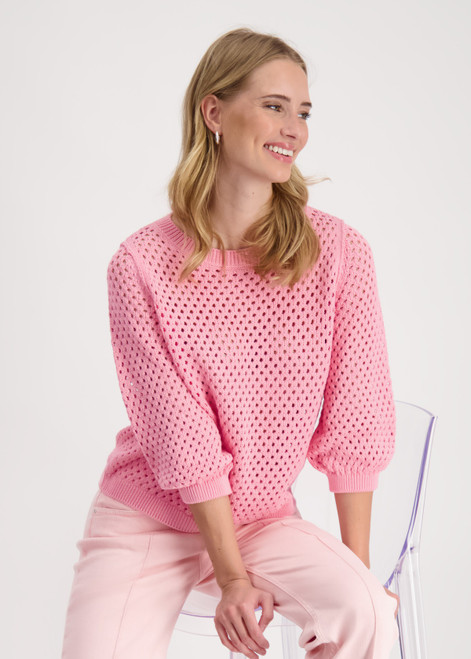 MONARI Orange, Yellow Ajour Jumper | 408452