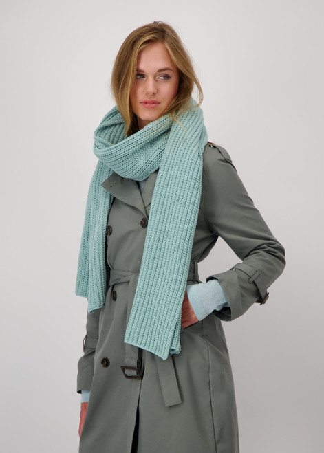 MONARI Green Chenille Scarf | 808695