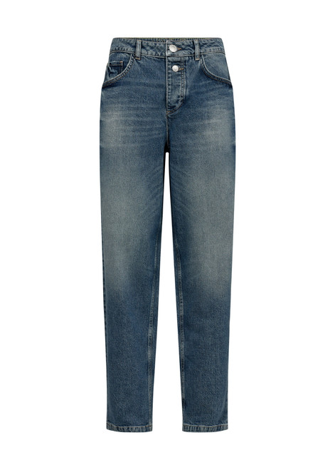 MOS MOSH Mid Blue Adeline Cut Jeans | 170030