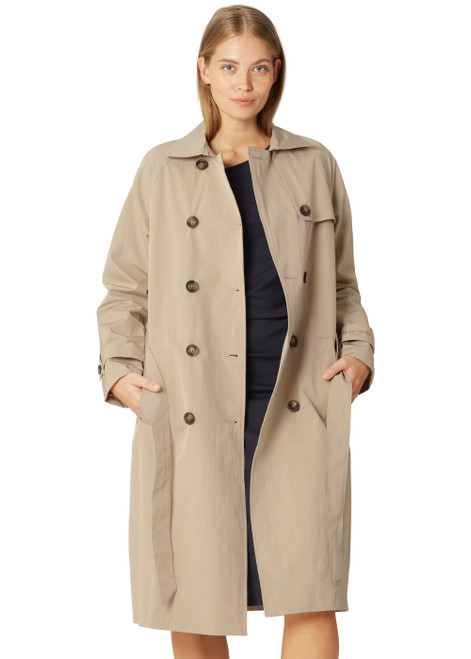 ILSE JACOBSEN 106-Wht Pepper Raincoat | RAINVISION03
