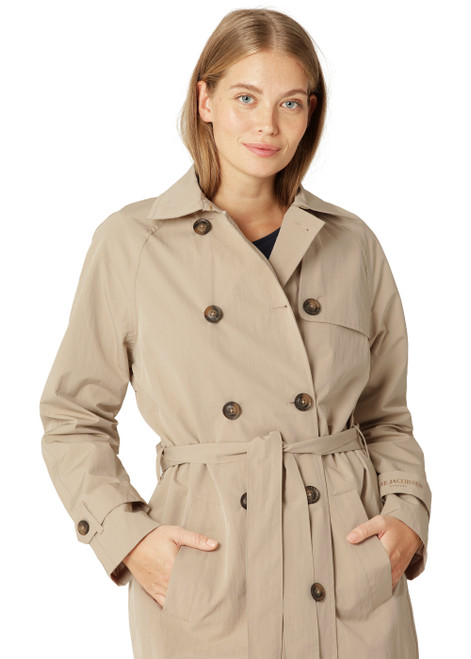 ILSE JACOBSEN 106-Wht Pepper Raincoat | RAINVISION03