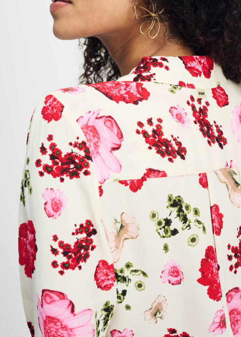 POM Blouse - Mila Bouquet Cream | SP9083