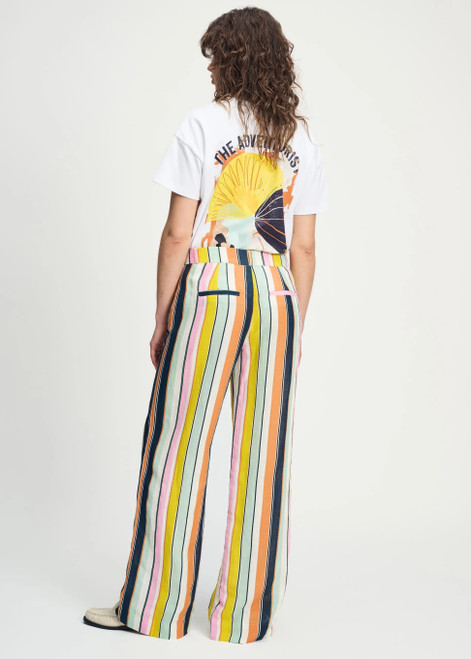 POM Multi Pants - Paradise Stripes Linen | SP9160