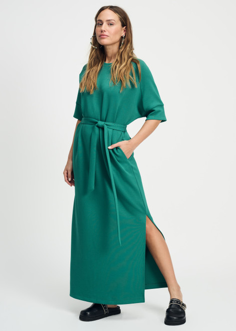 POM AMSTERDAM Green Dress - Nora Meadow Green | XSP9095