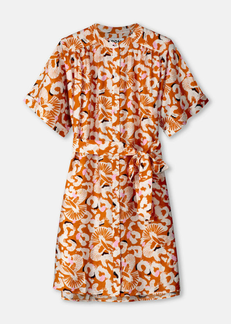 POM AMSTERDAM Orange Dress - Adventure | XSP9149