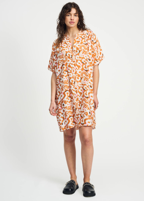 POM AMSTERDAM Orange Dress - Adventure | XSP9149