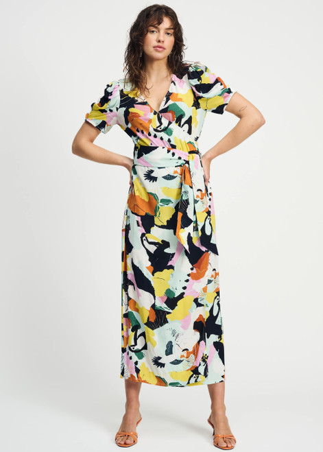 POM AMSTERDAM Multi Colour Dress - Paradise | XSP9152