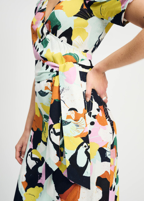 POM AMSTERDAM Multi Colour Dress - Paradise | XSP9152