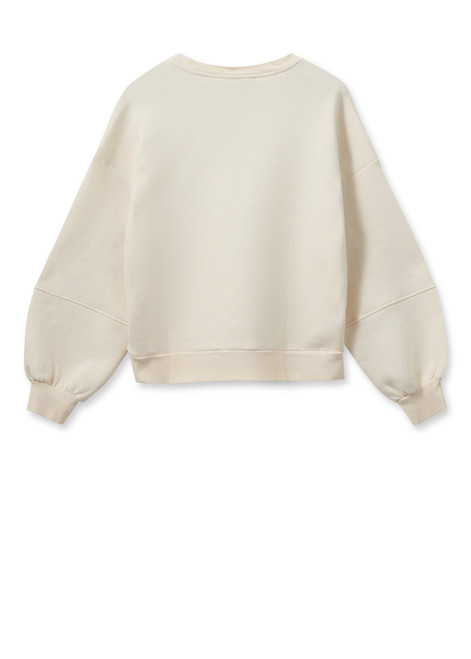 MOS MOSH Ecru Mmmarit O-Ls Sweatshirt | 164550
