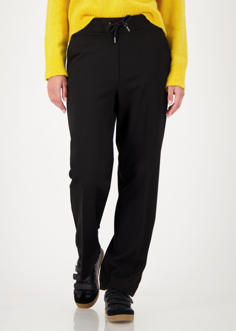 MONARI Black Jogger With Drawstring | 809283