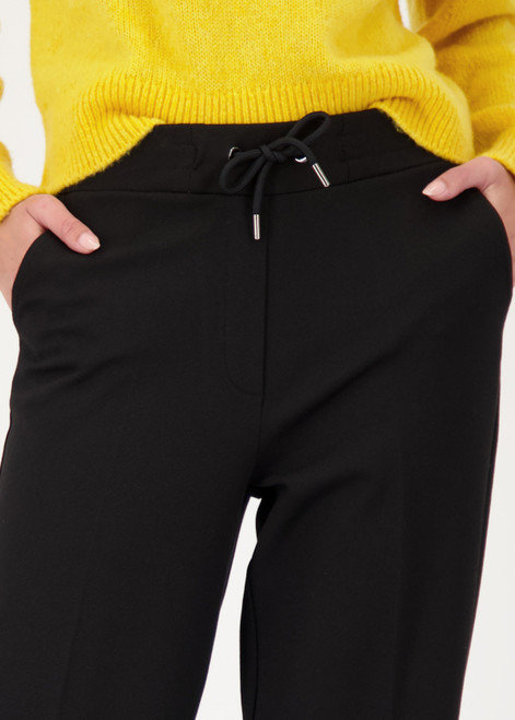 MONARI Black Jogger With Drawstring | 809283