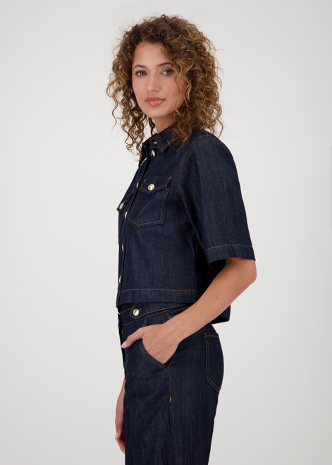 MONARI Blue Denim Jacket | 808755