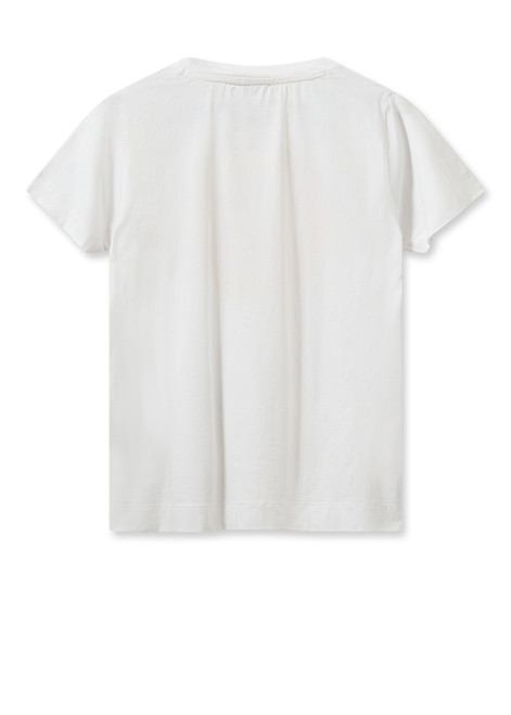 MOS MOSH White Mmdemi O-Ss Glam Tee | 159360
