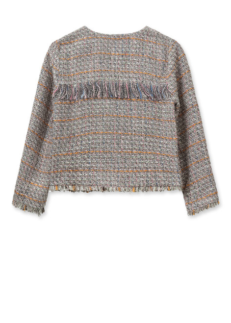 MOS MOSH Ecru Mmellis Boucle Jacket | 160040