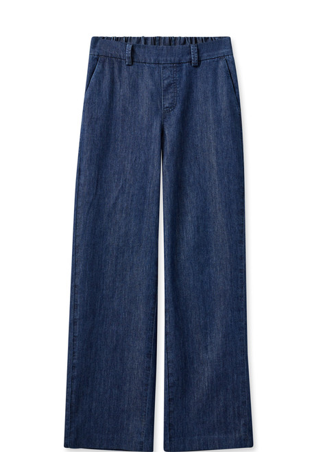 MOS MOSH Dark Blue Mmbai Denim Pant | 164720