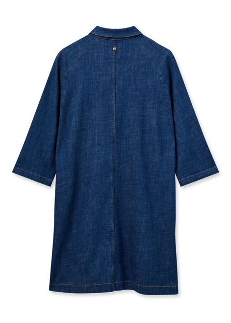 MOS MOSH Dark Blue Mmcirali Pincourt Dress | 164770