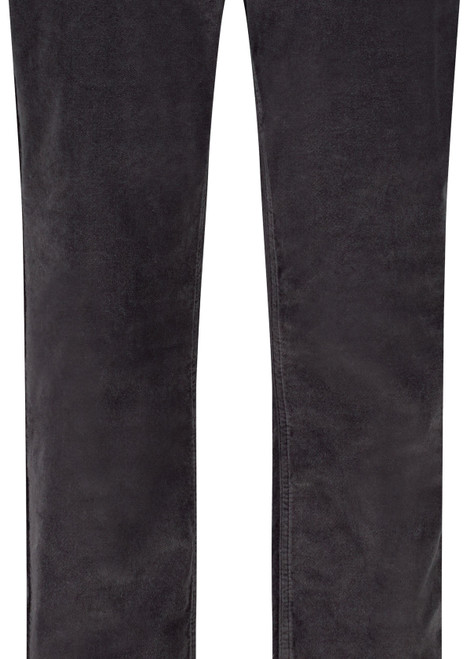 MONARI Gray Velours Pants | 809226
