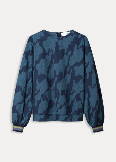 POM Top - Swirl Horizon Blue | SP7394