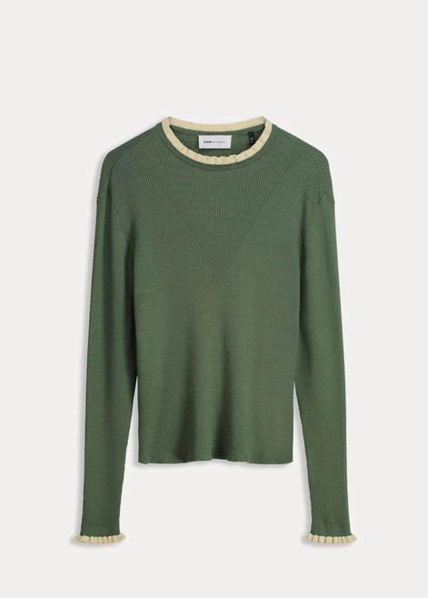POM Turtleneck - Mythical Green | SP7459