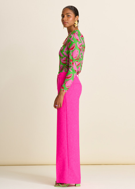 POM Wide Leg Pink Glow Pants | SP7696