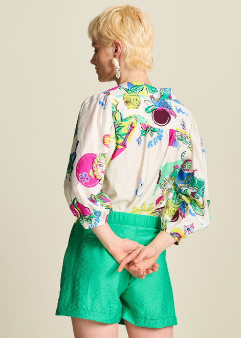 POM Sicilian Love Blouse | SP7800