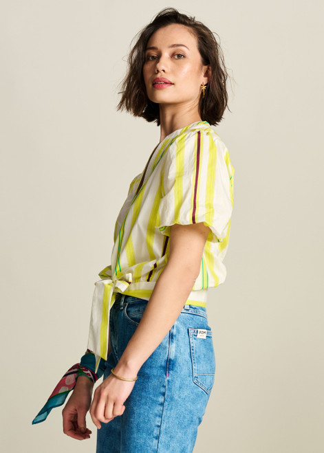 POM Striped Lemon Blouse | SP7805