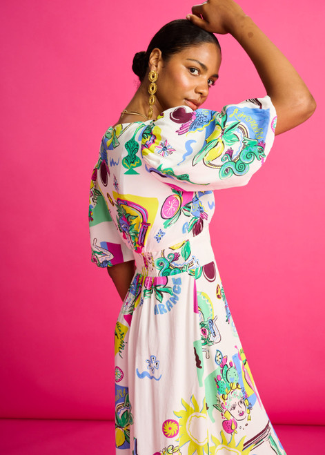 POM Sicilian Love Dress | SP7807