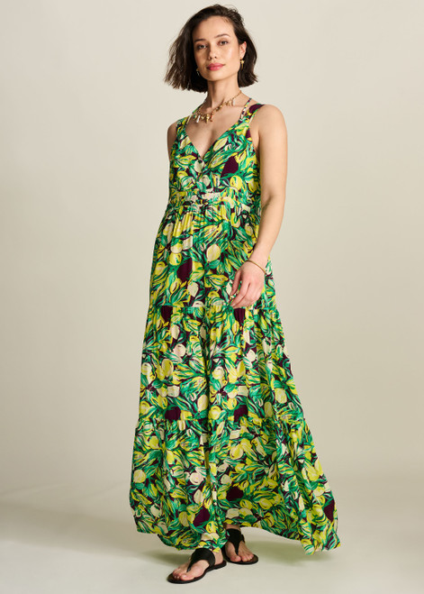 POM Strap Lemon Tree Dress | SP7810