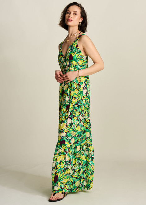POM Strap Lemon Tree Dress | SP7810