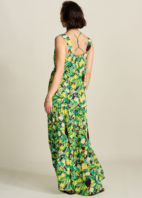 POM Strap Lemon Tree Dress | SP7810