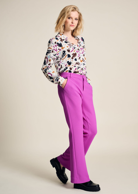 POM Blouse - Mila Featherfest Ecru